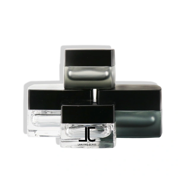 150ml glass cosmetic Lotion Bottle Custom Skincare Container 