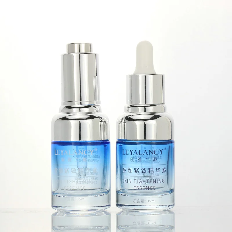 30ml/1oz glass dropper bottle with black pipette for cosmetic oil