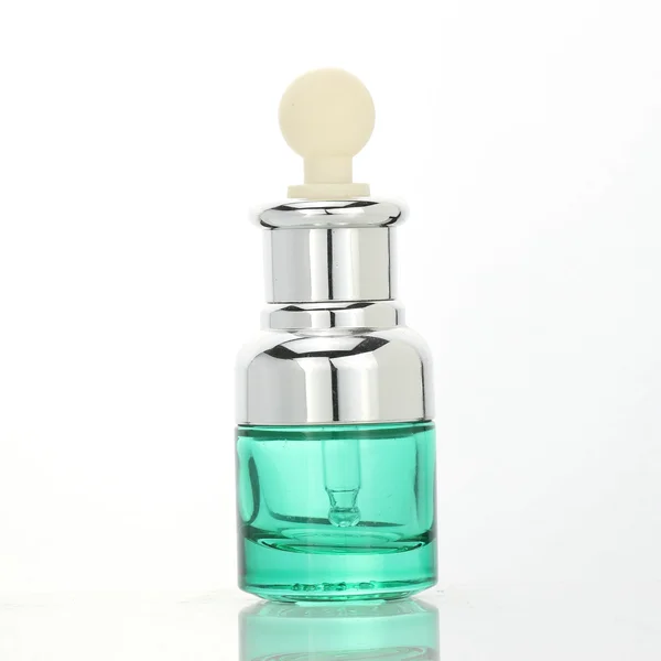 luxury serum bottle 50ml hair oil orange white cosmetic dropper bottle