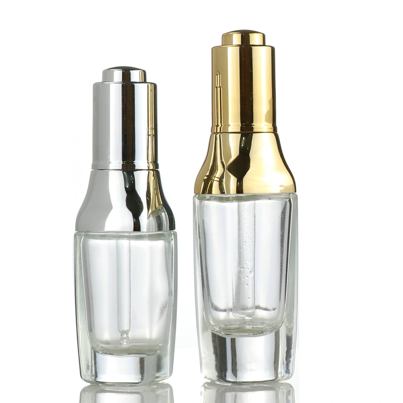 Skincare Packaging white rubber essential oil glass dropper bottle