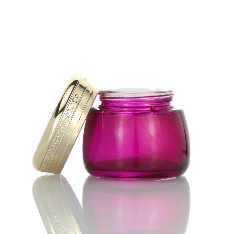  wide mouth container glass storage clear jars with screw top lids