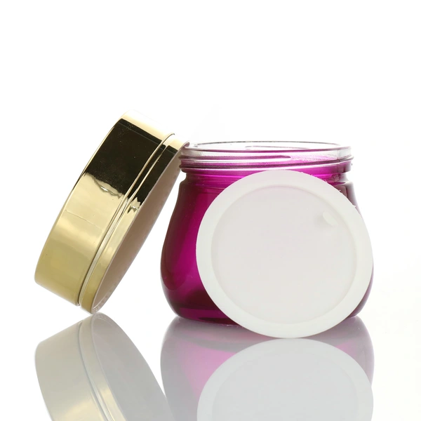 Cosmetic body butter container cosmetic cream scrub jar 4oz