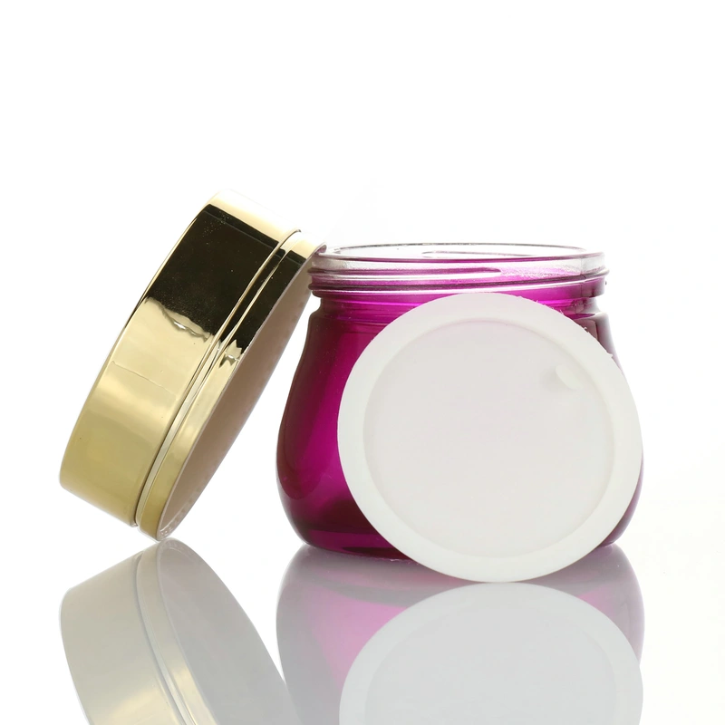 Cosmetic body butter container cosmetic cream scrub jar 4oz