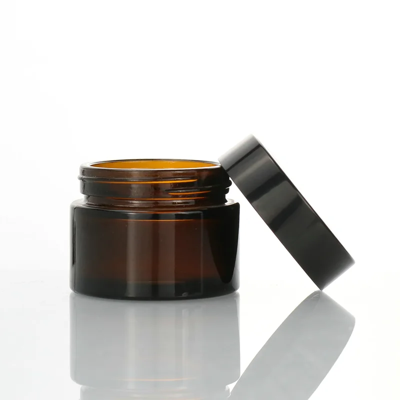 High Quality Cosmetic Packaging Clear Glass Cream Jar Lotion Jar