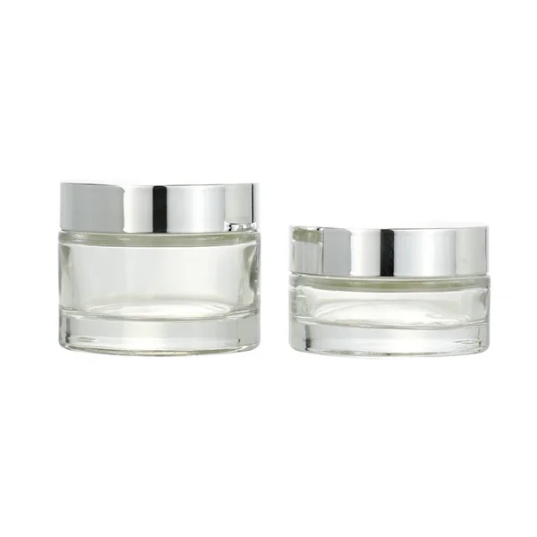 Frosted Glass Spray Bottle 100ml Skincare Cream Jar 30g