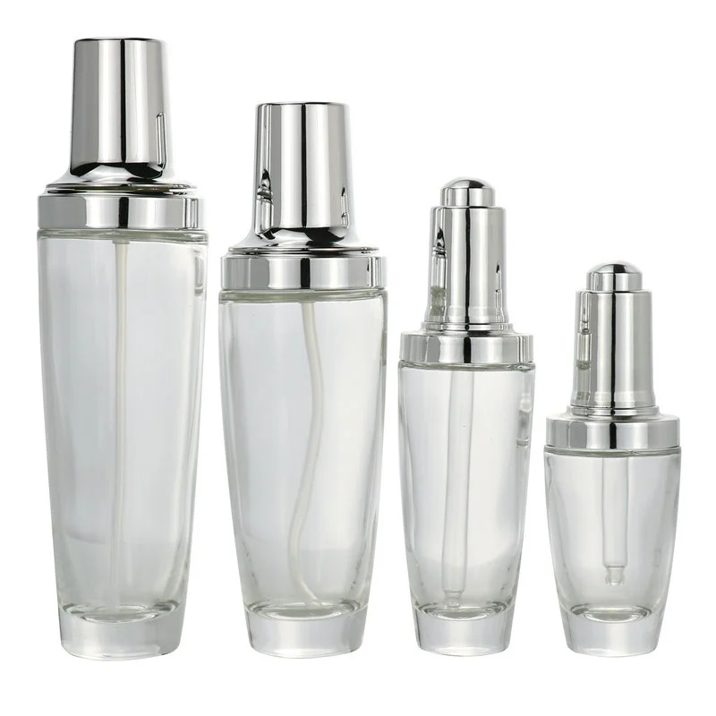 Skincare Packaging Bottle Set lotion Bottle with Screw Cap