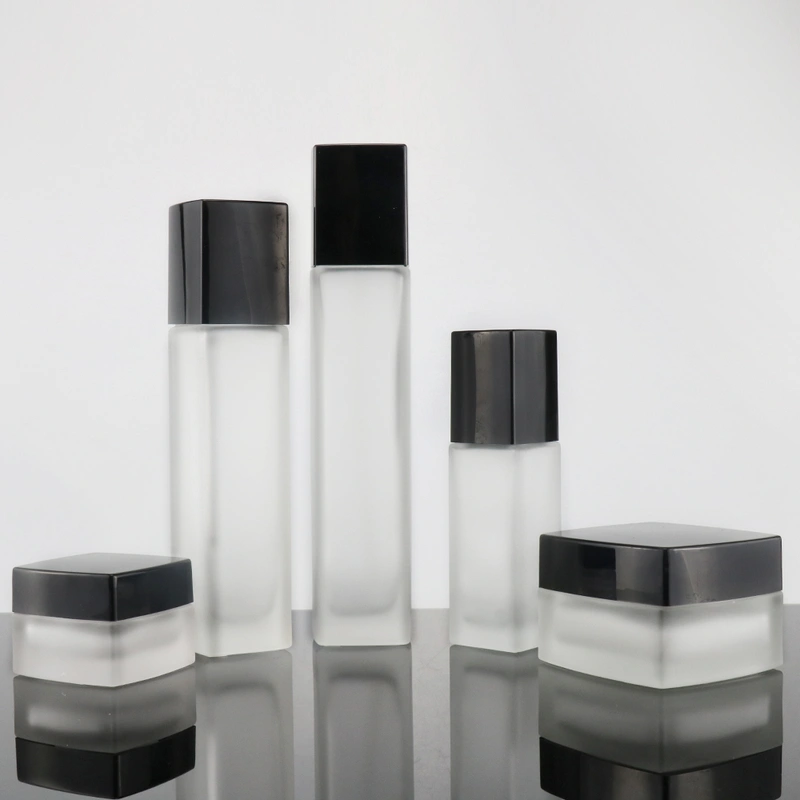 40ml 100ml 120ml glass skincare bottles cosmetic packaging containers