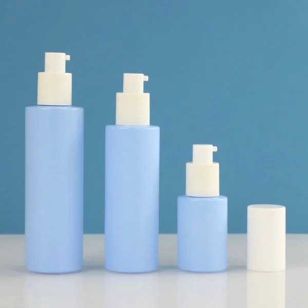 Glass Lotion Pump Bottle for Facial Serum Cosmetic Packaging