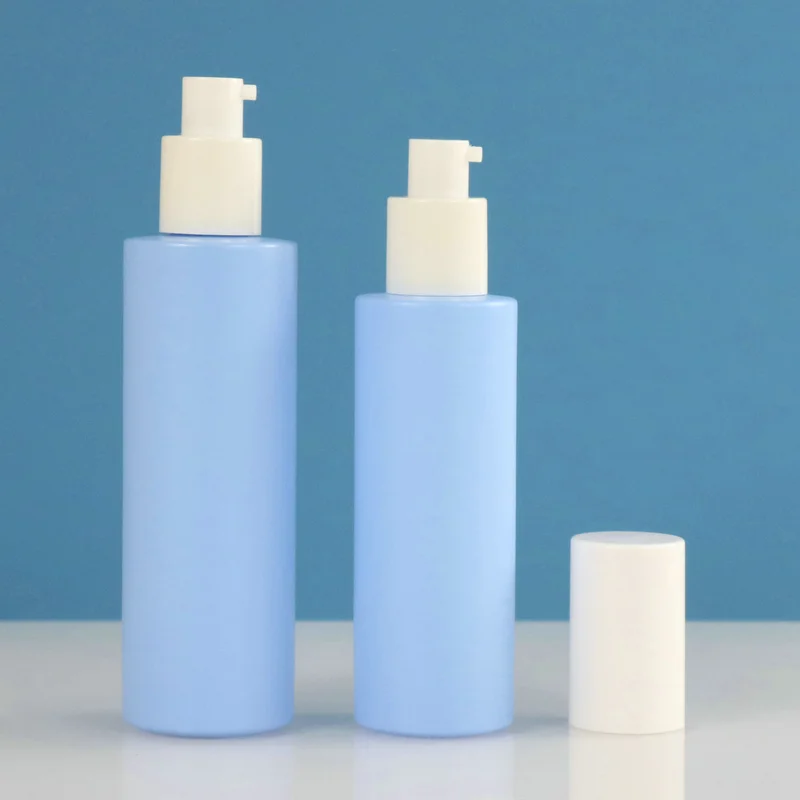  Glass Lotion Pump Bottle for Facial Serum Cosmetic Packaging