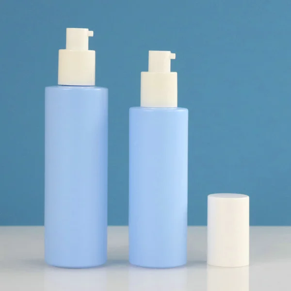 Glass Lotion Pump Bottle for Facial Serum Cosmetic Packaging