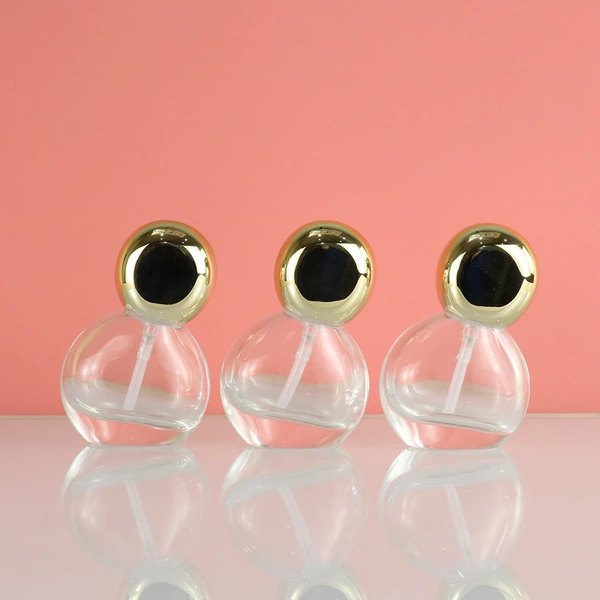 cream lotion glass bottle jar set with pump and dropper lid