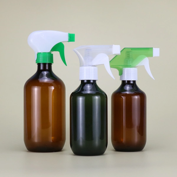 Luxury Cosmetic Packaging shampoo Plastic Lotion Bottle with pump