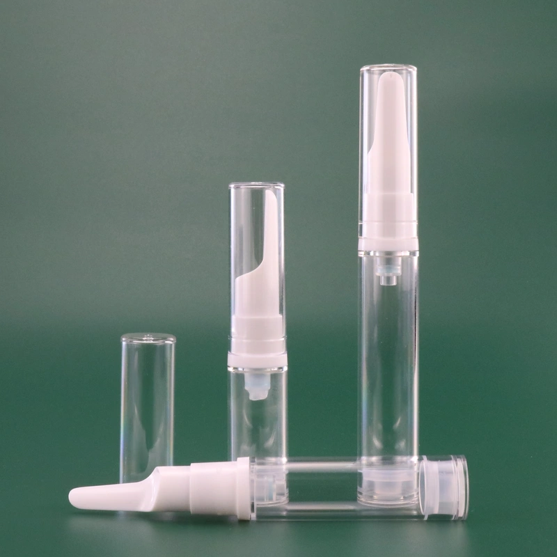 Cosmetic Airless Pump 30ml 50ml 80ml 100ml PET Lotion Pump Bottle