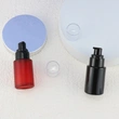 Customized Frost Cosmetic Lotion Glass Bottle With lotion Pump