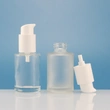 glass bottle supplier 20ml 30ml 50ml 100ml empty lotion pump bottles