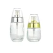 luxury skincare packaging set empty lotion pump glass bottle 
