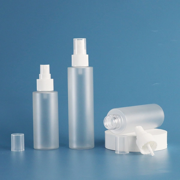 Plastic Lotion Bottle with Mist Spray Pump for Skin Care Packaging