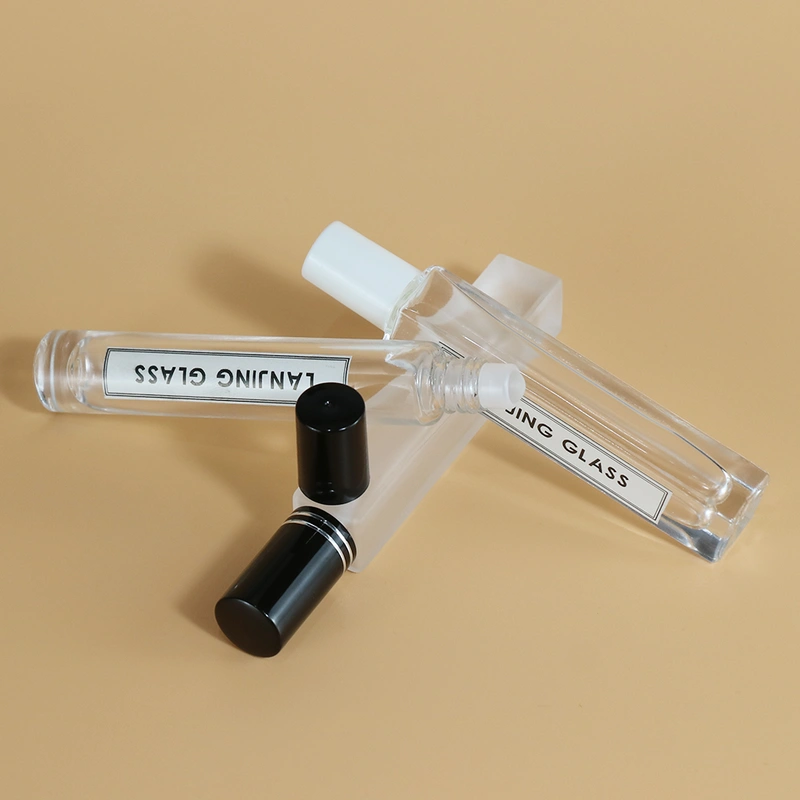 empty perfume spray glass bottle