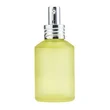  frosted glass perfume bottle with silver grey spray pump