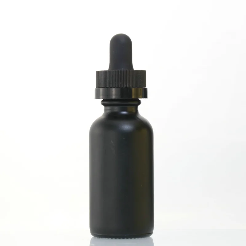 Wholesale Amber Essential Oil Dropper Bottle Boston Round Glass Bottle 