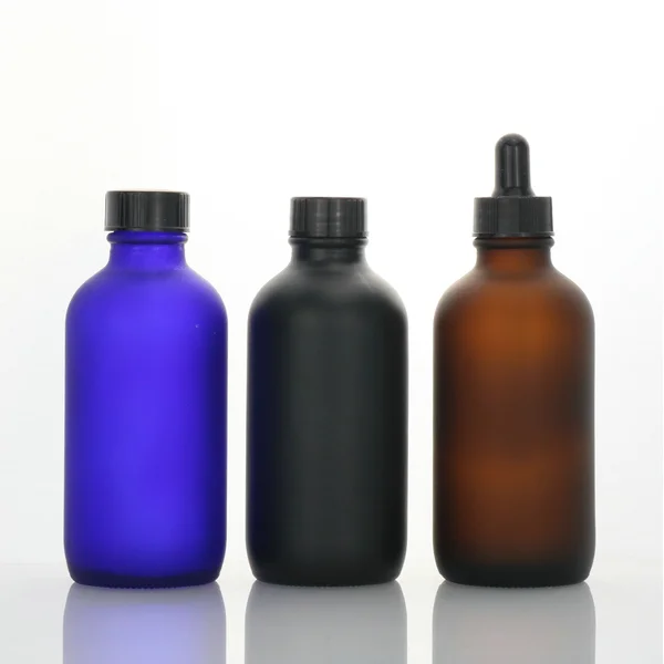  clear amber 1oz 2oz boston bottles with dropper for essential oil 