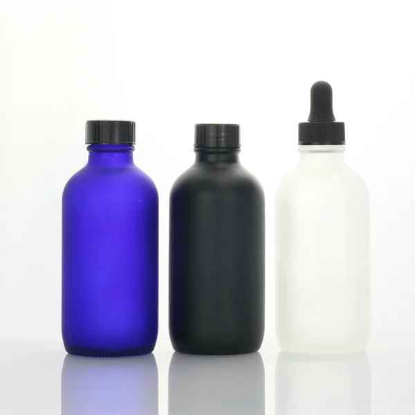  clear amber 1oz 2oz boston bottles with dropper for essential oil 