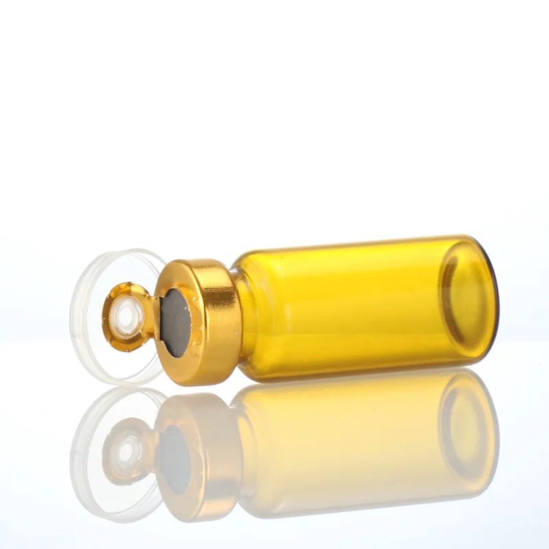 Transparent Clear Amber frost Liquid Medicine vial 10ml glass bottle