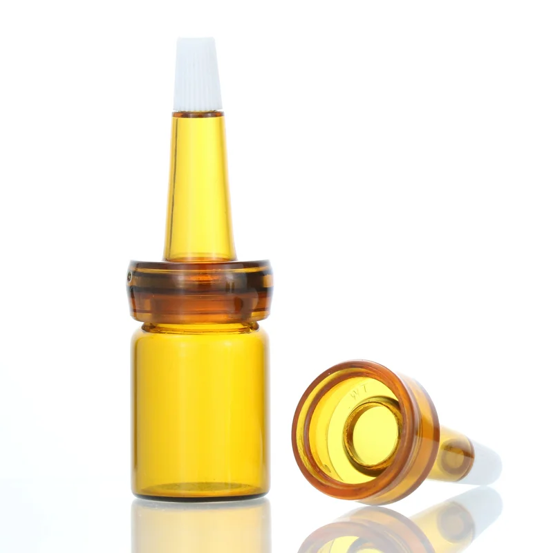 Transparent Clear Amber frost Liquid Medicine vial 10ml glass bottle