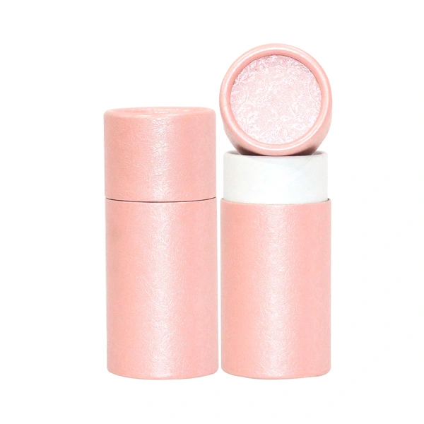 Tube Packaging Paper Cosmetic Canister Cylinder Packaging Box