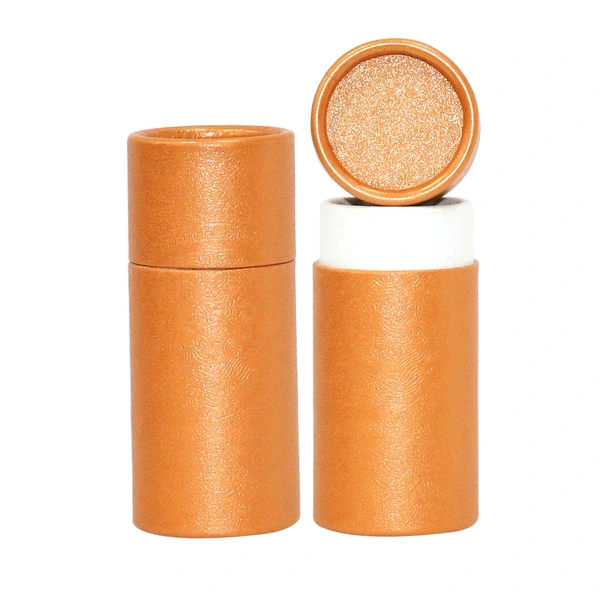 Tube Packaging Paper Cosmetic Canister Cylinder Packaging Box