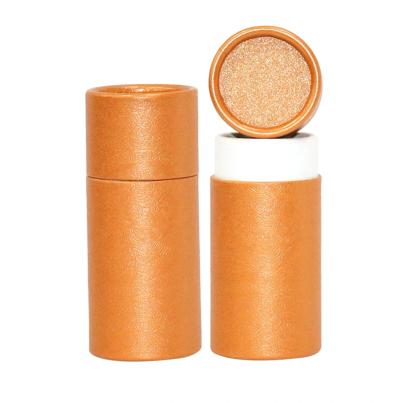 Tube Packaging Paper Cosmetic Canister Cylinder Packaging Box