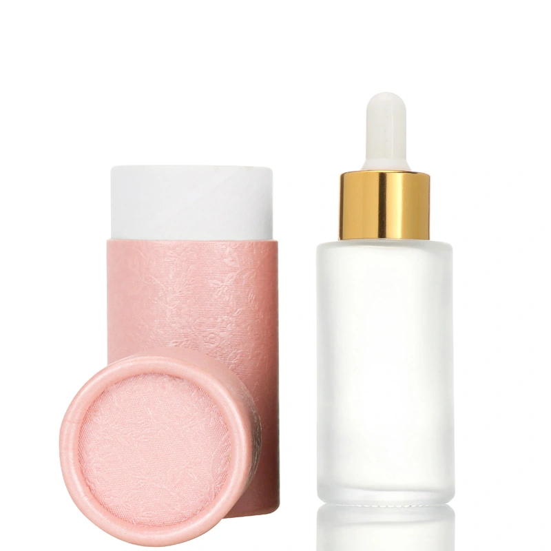  Skincare Eyeliner Cardboard Round Paper tube Packaging box