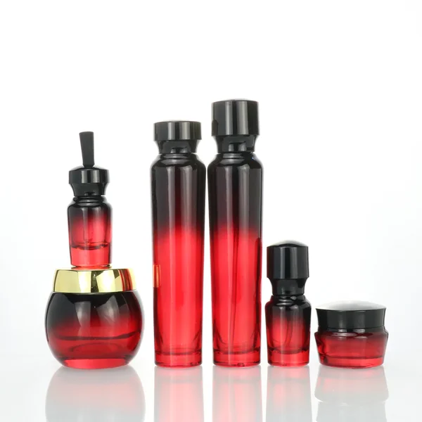 glass jar and bottle for cosmetic packaging 15ml 30ml 50ml 100ml 120ml