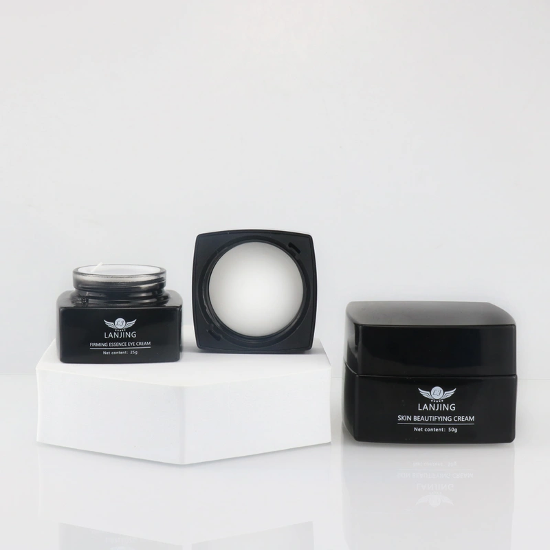 Wholesale empty facial cream jars 5ml glass jars scrub container