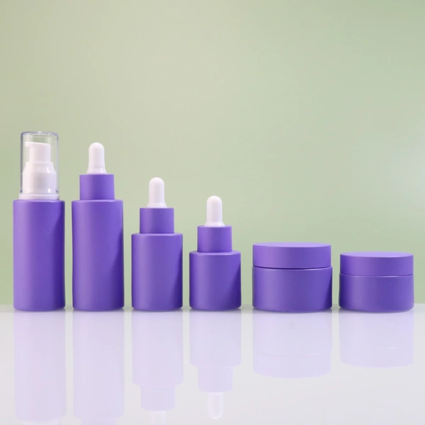 Wholesale empty facial cream jars 5ml glass jars scrub container