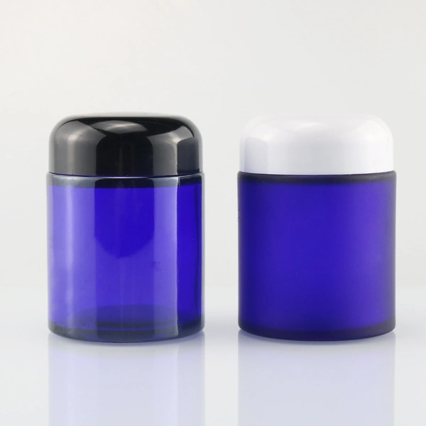 30g 50g makeup packaging containers round glass cream glass bottle