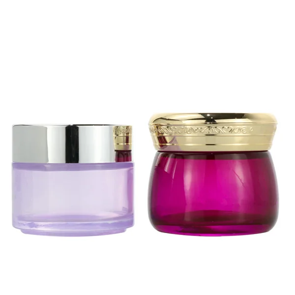 Factory Transparent cream glass jar container for personal care