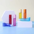 Super promotion glass essential oil roller 10ml clear roll on bottles 