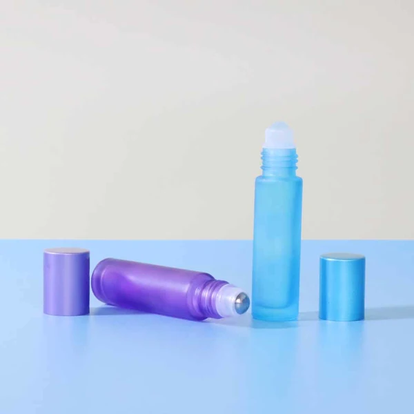 Super promotion glass essential oil roller 10ml clear roll on bottles 