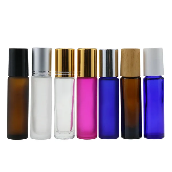10ml roller bottle amber clear roll on /vial/glass vial for perfume