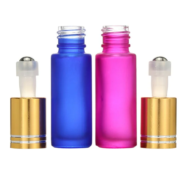 essential oil roll on bottle with roller ball for cosmetic packaging 