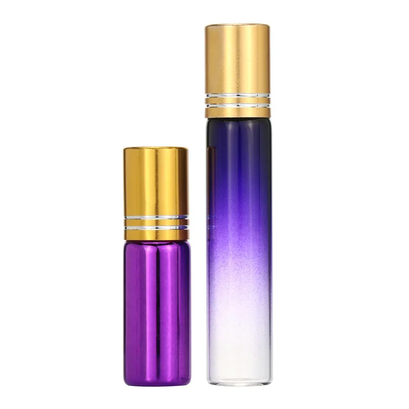 essential oil roll on bottle with roller ball for cosmetic packaging 