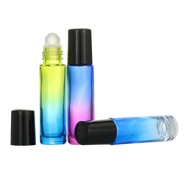 Amber Glass Essential Oil Roller Bottles 10ml Roll on Bottles