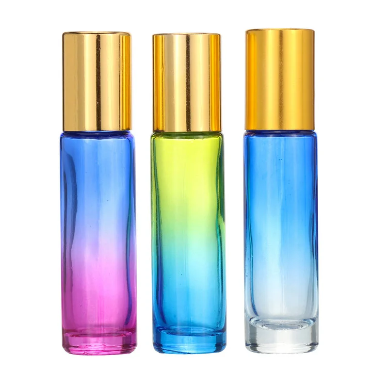 Amber Glass Essential Oil Roller Bottles 10ml Roll on Bottles