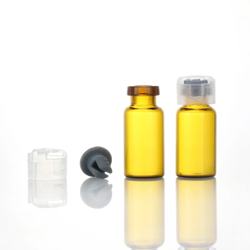 13mm 20mm Tubular Vials with Rubber Stopper and Seals