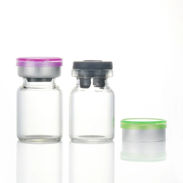 Screwed Tubular Glass Vial for Lyophilized Powder Essential Oil vial