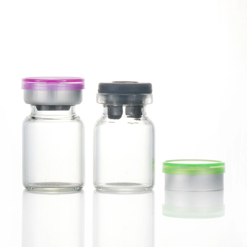 Screwed Tubular Glass Vial for Lyophilized Powder Essential Oil vial