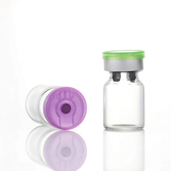 Screwed Tubular Glass Vial for Lyophilized Powder Essential Oil vial