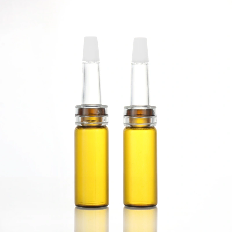 Screwed Tubular Glass Vial for Lyophilized Powder Essential Oil vial
