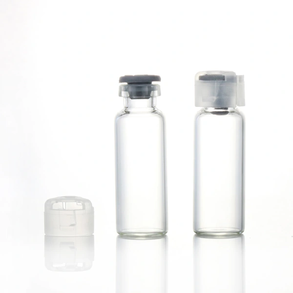 Screwed Tubular Glass Vial for Lyophilized Powder Essential Oil vial